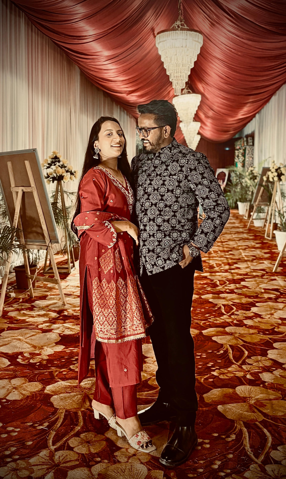 Chirayu and Urvashi together — memory 4